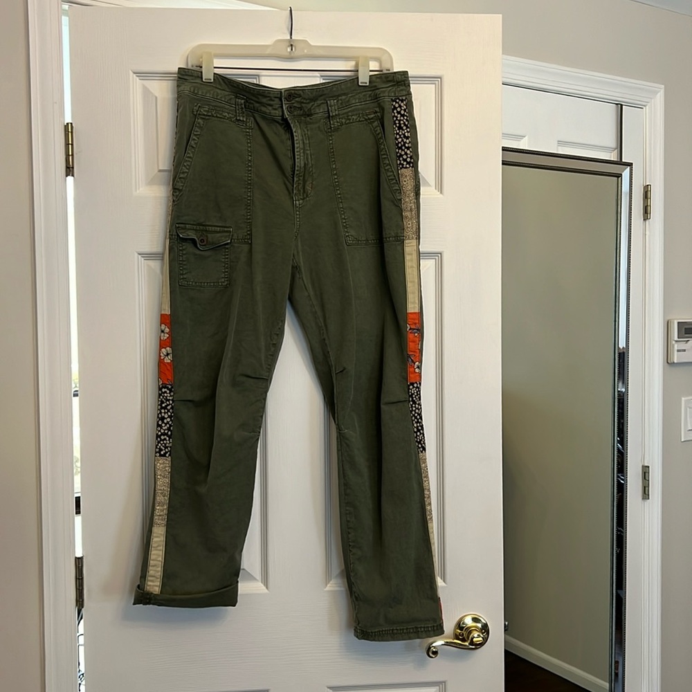 Green pants